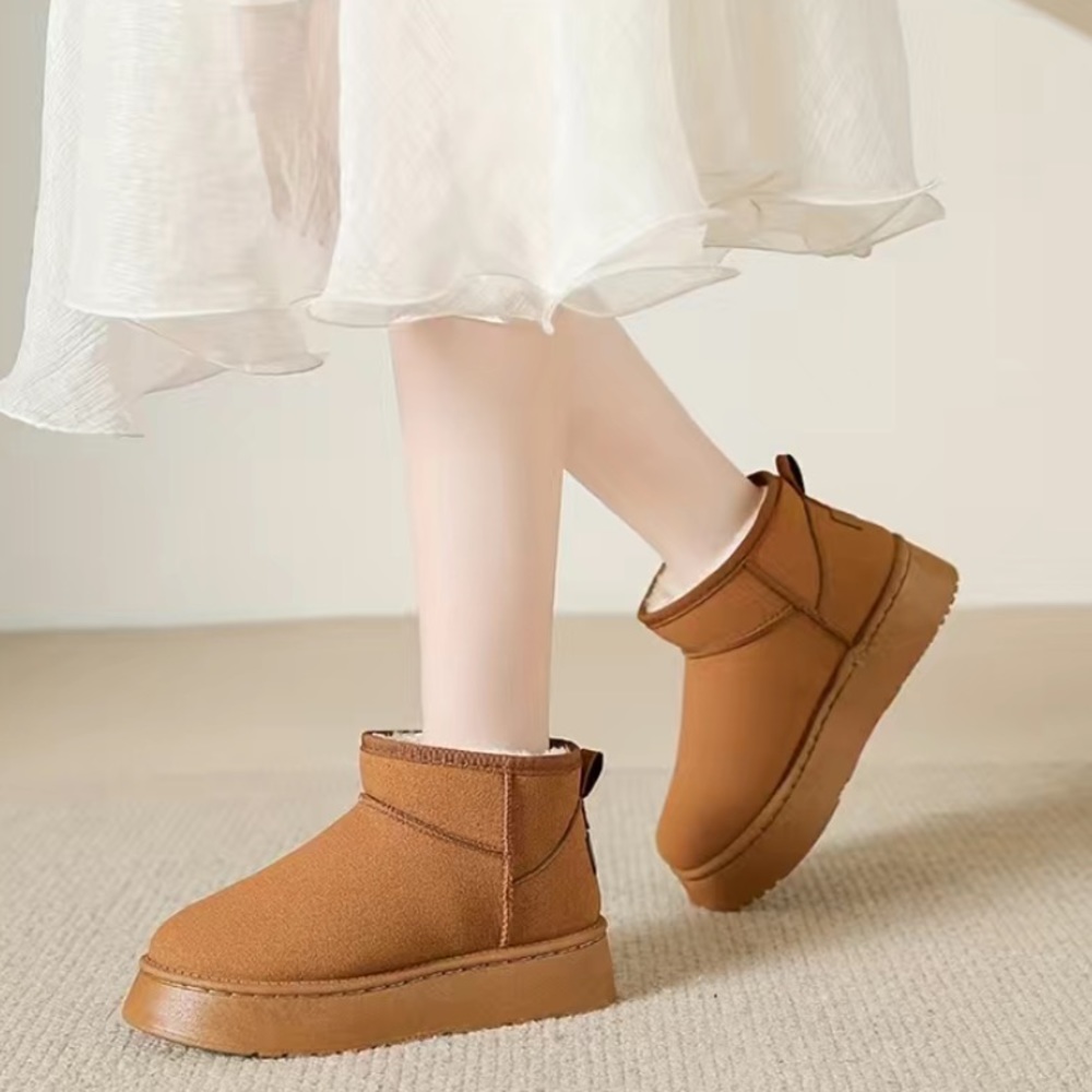 Platform low boots